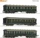 Roco 6200112, EAN 9005033072704: H0 DC 3-tlg. Set: Schnellzugwagen, PKP