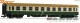 Roco 6200114, EAN 9005033072728: H0 DC Schnellzugwagen 1. Klasse, DR