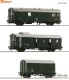 Roco 6200134, EAN 9005033075088: H0 DC 3-tlg. Set: Begleitwagen, ÖBB