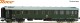 Roco 6200158, EAN 9005033076634: H0 DC Schnellzugwagen 1./2. Klasse, DB