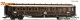 Roco 6200238, EAN 9005033388157: H0 DC Schnellzugwagen 3. Klasse K.P.E.V.