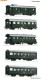 Roco 6200243, EAN 9005033388935: H0 DC 5-tlg. Set: Personenzug DR