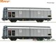 Roco 6600110, EAN 9005033070441: H0 DC 2-tlg. Set: Schiebewandwagen, SBB Cargo