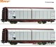 Roco 6600111, EAN 9005033070472: H0 DC 2-tlg. Set: Schiebewandwagen, DB