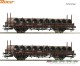 Roco 6600120, EAN 9005033070595: H0 DC 2-tlg. Set: Schwenkrungenwagen, ÖBB