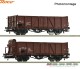 Roco 6600123, EAN 9005033070625: H0 DC 2-tlg. Set: Offene Güterwagen, ÖBB