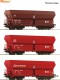 Roco 6600135, EAN 9005033070809: H0 DC 3-tlg. Set: Selbstentladewagen, DB AG