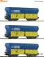 Roco 6600136, EAN 9005033070816: H0 DC 3-tlg. Set: Selbstentladewagen, PKP