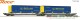 Roco 6600137, EAN 9005033070823: H0 DC Doppeltaschen-Gelenkwagen T3000e, Hupac