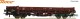 Roco 6600149, EAN 9005033071721: H0 DC Niederbordwagen, PKP