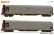 Roco 6600159, EAN 9005033072162: H0 DC 2-tlg. Set: Schiebeplanenwagen CD Cargo