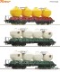 Roco 6600180, EAN 9005033072889: H0 DC 3-tlg. Set: Silowagen, CD
