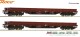 Roco 6600186, EAN 9005033073329: H0 DC 2-tlg. Set: Rungenwagen, ZSSK Cargo