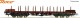 Roco 6600190, EAN 9005033073350: H0 DC Rungenwagen, FS