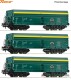 Roco 6600195, EAN 9005033073428: H0 DC 3-tlg. Set: Selbstentladewagen, PTKiGK