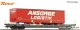Roco 6600222, EAN 9005033384142: H0 DC Taschenwagen T5 Hupac