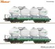 Roco 6600237, EAN 9005033387075: H0 DC 2-tlg. Set: Silowagen CD