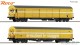 Roco 6600243, EAN 9005033385583: H0 DC 2-tlg. Set: Paket-Postwagen Wascosa