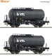 Roco 6600246, EAN 9005033385637: H0 DC 2-tlg. Set: Kesselwagen VTG GATX