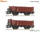 Roco 6600253, EAN 9005033386511: H0 DC 2-tlg. Set: Offene Güterwagen DR