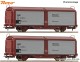 Roco 6600257, EAN 9005033386689: H0 DC 2-tlg. Set: Schiebedach-/Schiebewandwagen SJ