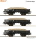 Roco 6600259, EAN 9005033386702: H0 DC 3-tlg. Set: Sandwagen NS