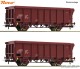 Roco 6600280, EAN 9005033388485: H0 DC 2-tlg. Set: Offene Güterwagen DR