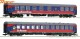 Roco 74027, EAN 9005033740276: H0 DC 2-tlg. Set: Reisezugwagen, BTE