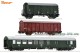 Roco 74053, EAN 9005033740535: H0 3-tlg. Set: Bauzug, DR