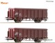 Roco 76006, EAN 9005033760069: H0 DC 2-tlg. Set: Offene Güterwagen DR
