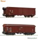Roco 76020, EAN 9005033760205: H0 2-tlg. Set: Güterwagen, DB/SBB
