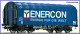 Roco 76448, EAN 9005033764487: H0 Schiebeplanenwagen „Enercon“, On Rail
