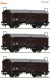 Roco 77020, EAN 9005033770204: H0 DC 3-tlg. Set: Schiebedachwagen SNCF