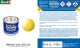 Revell 32112, EAN 42022725: Gelb RAL 1018, glänzend deckend, Farbdose 14 ml