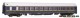 Rivarossi 4240, EAN 8425420509643: H0 DC Schlafwagen MU 73 der FS