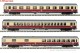 Rivarossi 4306, EAN 5055286675898: H0 DC Set Reisezugwagen TEE Helvetia der DB