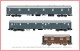 Rivarossi 4318, EAN 5055286676321: H0 DC Wagen-Set 3-teilig Celerone der FS