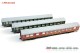 Rivarossi 4328, EAN 5055286685651: H0 DC Set Reisezugwagen 3-teilig der DR