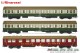 Rivarossi 4345, EAN 5055286702785: H0 DC 3-tlg. Set Reisezugwagen DR