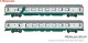 Rivarossi 4354, EAN 5055286700255: H0 DC 2-tlg. Set Gran Confort 1985 Großraumwagen FS