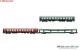 Rivarossi 4418, EAN 5063129040574: H0 DC 3er Set Autoreisezug Berlin – Lörrach DR