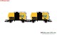 Rivarossi 6566, EAN 5063129026622: H0 DC 2er Set Kesselwagen api FS