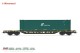 Rivarossi 6576, EAN 5055286700941: H0 DC 4-achs. Containerwagen FS