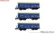 Rivarossi 6589, EAN 5063129018634: H0 DC 3er Set Selbstentladwagen PKP Cargo