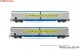 Rivarossi 6599, EAN 5063129018689: H0 DC 2er Set Schiebewandwagen Cargowaggon DB