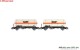 Rivarossi 6618, EAN 5063129018887: H0 DC 2er Set Gaskesselwagen BASF DB