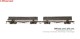 Rivarossi 6627, EAN 5063129009281: H0 DC 2er Set Holztransportwagen McCloud River