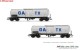 Rivarossi 6667, EAN 5063129040635: H0 DC2-tlg. Set Kesselwagen GATX