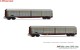 Rivarossi 6673, EAN 5063129040741: H0 DC 2-tlg. Set Schiebewandwagen Bauart Habils FS