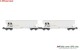 Rivarossi 6675, EAN 5063129040826: H0 DC 2-tlg. Set Getreidesilowagen ATIR-RAIL